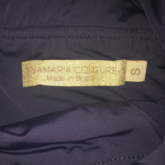 Floor Length Ball Gown (Navy) - Picture 5 of 5